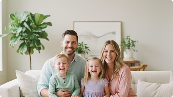 Families with long-term plans 